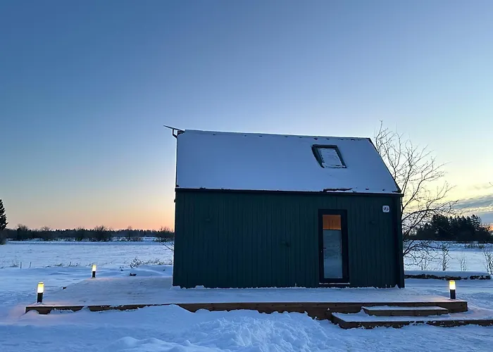Дом отдыха Greencabin - Modern Tiny House In Saaremaa
