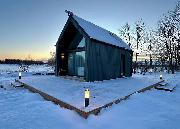 Greencabin - Modern Tiny House In Saaremaa Дом отдыха