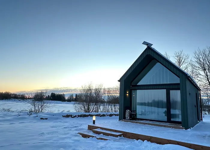 Greencabin - Modern Tiny House In Saaremaa Дом отдыха *